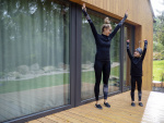  IceDress Drexiss dětské sportovní legíny ARMY