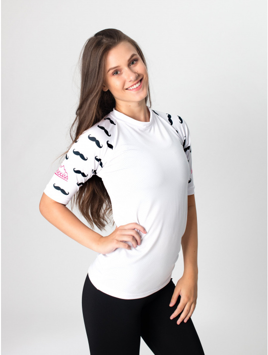 IceDress Drexiss dámské funkční tričko ULTRALIGHT - MOVEMBER krátký rukáv
