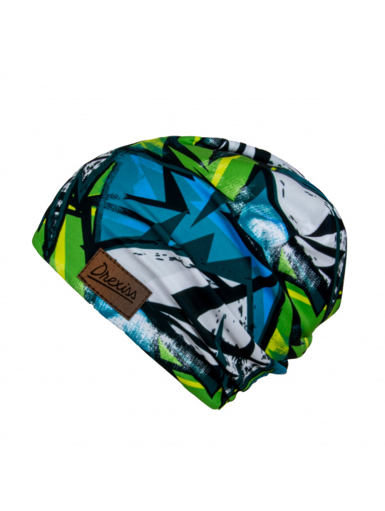 IceDress Drexiss čepka GRAFFITI GREEN