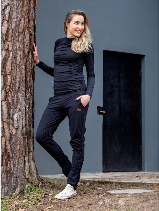 IceDress Drexiss outdoor kalhoty BLACK