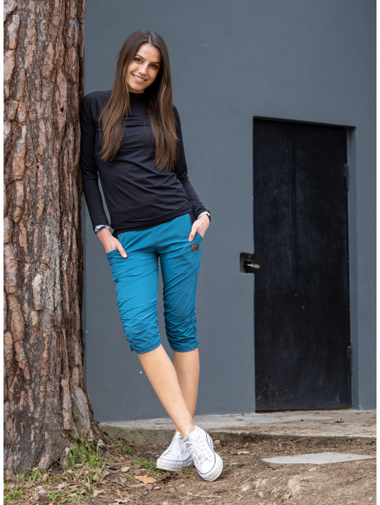 IceDress Drexiss outdoor 3/4 kalhoty PETROL