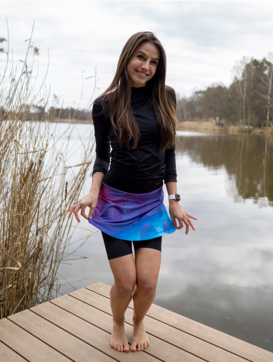 IceDress Drexiss sukně SPORT BUBBLE - VIOLET