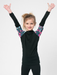  IceDress Drexiss dětské funkční CoolMax triko TINY FLOWERS dlouhý rukáv