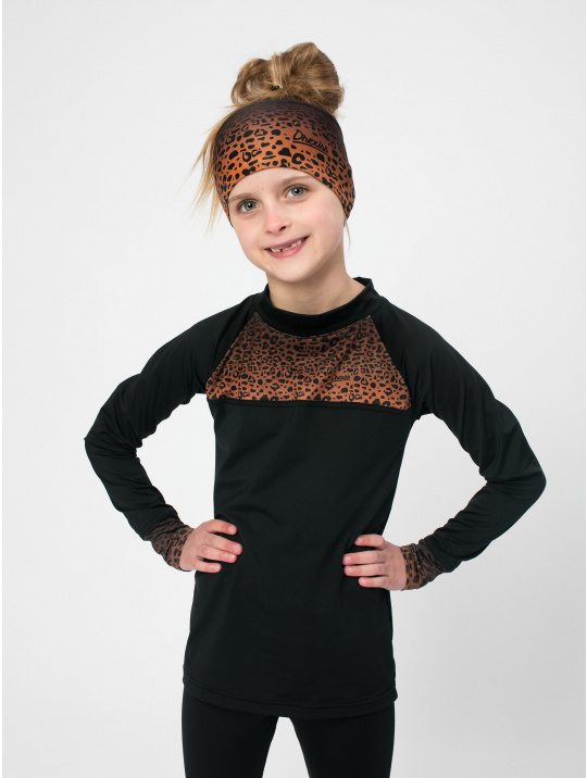 IceDress Drexiss dětské termotriko LEOPARD