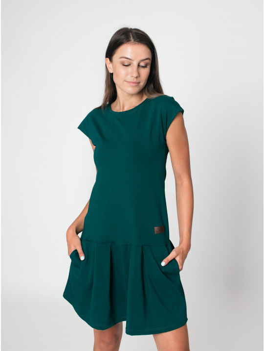 IceDress Drexiss dámské letní šaty GAB DARK GREEN