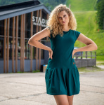  IceDress Drexiss dámské letní šaty GAB DARK GREEN