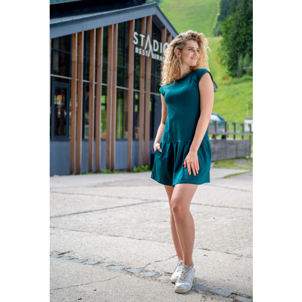  IceDress Drexiss dámské letní šaty GAB DARK GREEN