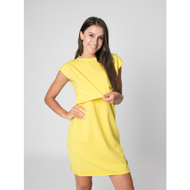  IceDress Drexiss ANGELIKA kojící šaty YELLOW