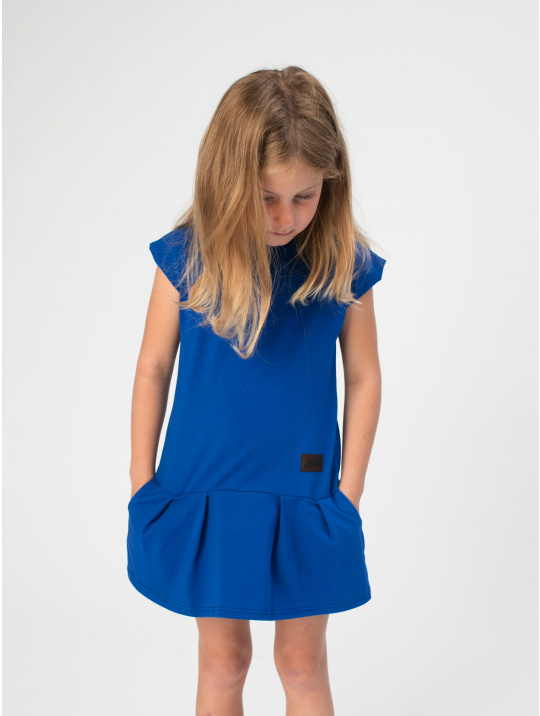 IceDress Drexiss dětské letní šaty GAB QUEEN BLUE