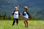  IceDress Drexiss dětské funkční CoolMax triko MOUNTAINS dlouhý rukáv