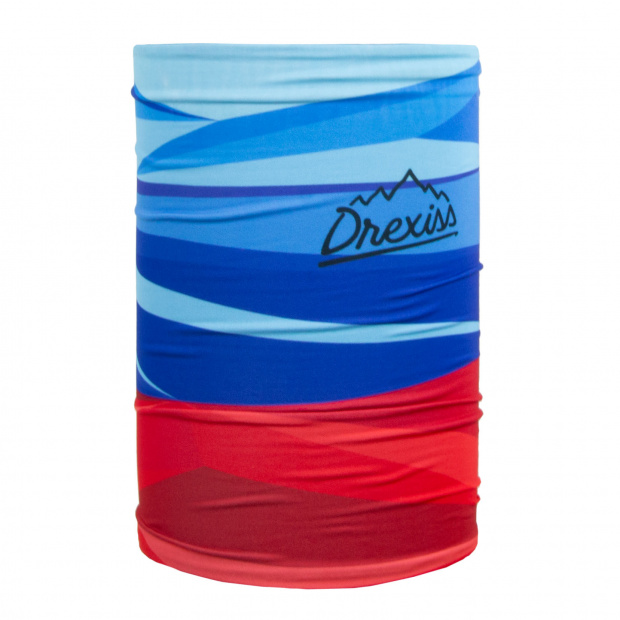  IceDress Drexiss funkční nákrčník SHAPES - RED BLUE