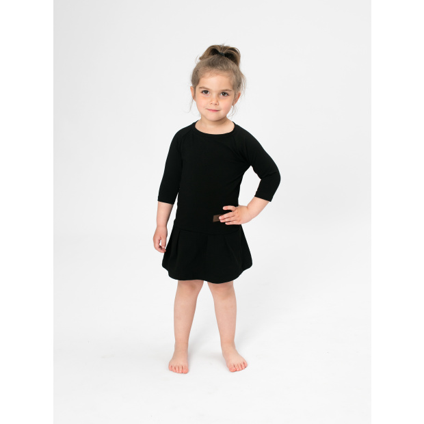  IceDress Drexiss dětské podzimní šaty GAB BLACK