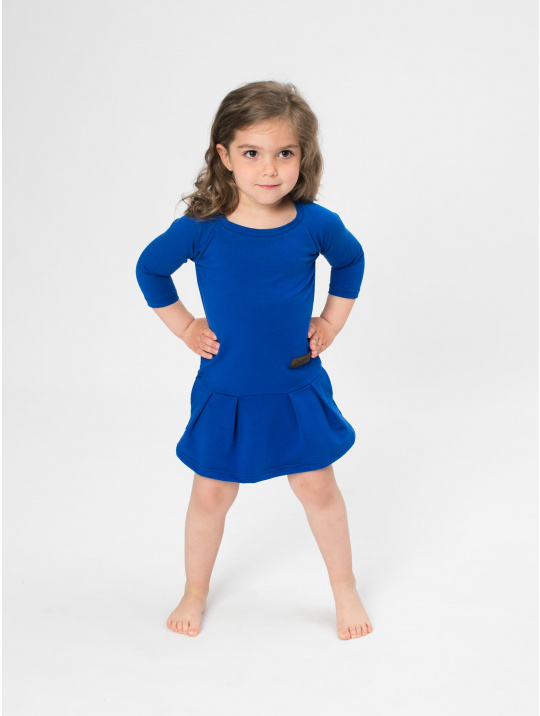 IceDress Drexiss dětské podzimní šaty GAB QUEEN BLUE