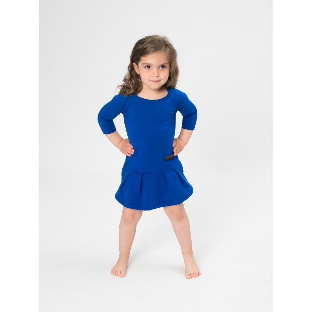  IceDress Drexiss dětské podzimní šaty GAB QUEEN BLUE