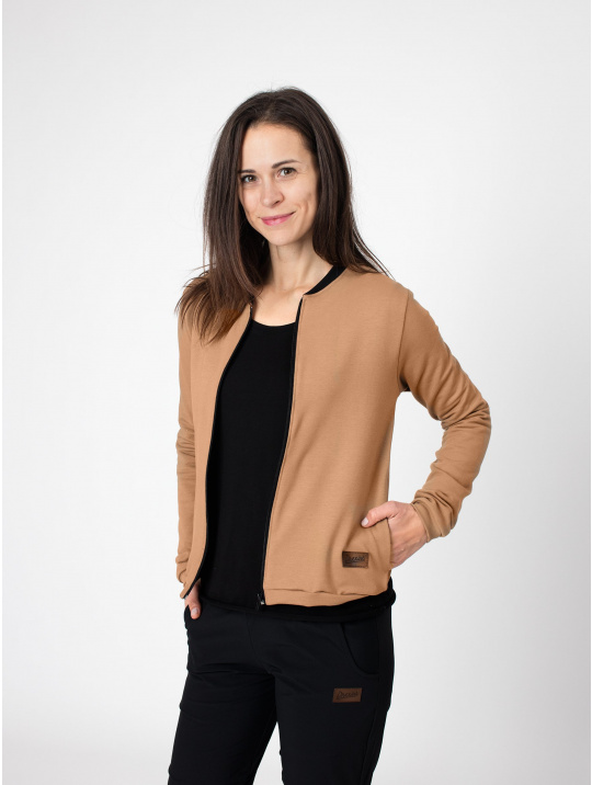 IceDress Drexiss BOMBER - COFFEE