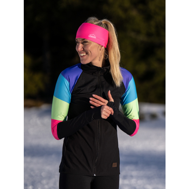  IceDress Drexiss outdoorová mikina MOVE - STRIPE NEON