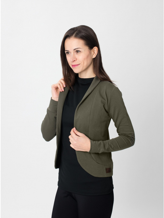 IceDress Drexiss BERRY sako DARK KHAKI dámské