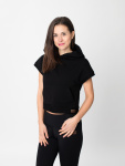  IceDress Drexiss dámská crop top mikina YAYA - BLACK