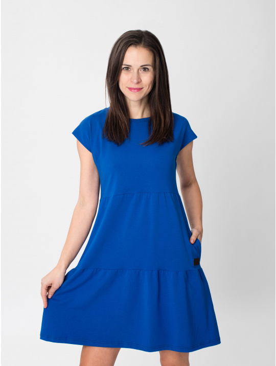 IceDress Drexiss dámské letní šaty SOFIE QUEEN BLUE