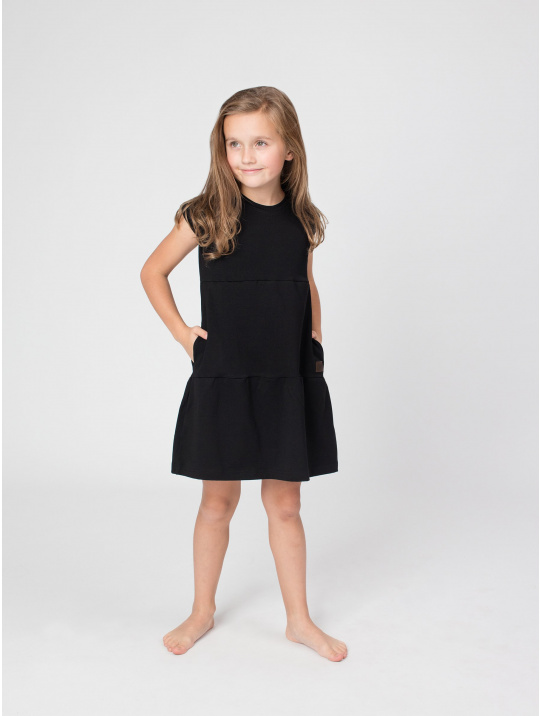IceDress Drexiss dětské letní šaty SOFIE BLACK