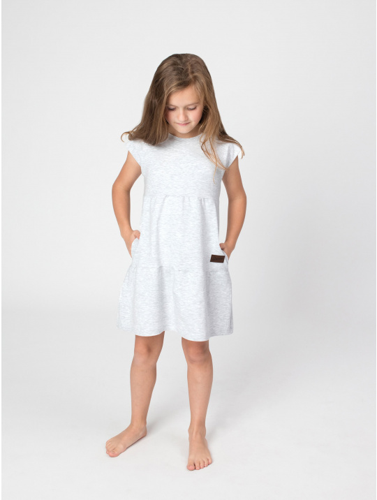 IceDress Drexiss dětské letní šaty SOFIE GREY