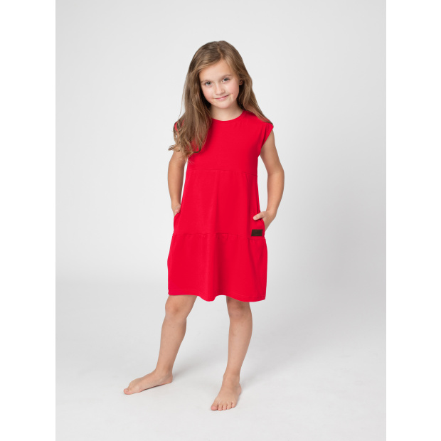  IceDress Drexiss dětské letní šaty SOFIE RED