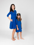  IceDress Drexiss dětské podzimní šaty SOFIE QUEEN BLUE