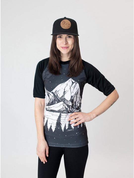 IceDress Drexiss FULL FOLLOW THE MOUNTAINS COOLMAX krátký rukáv