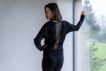  IceDress Drexiss dámská mikina YOGA MESH - BLACK