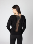  IceDress Drexiss dámská mikina YOGA MESH - BLACK