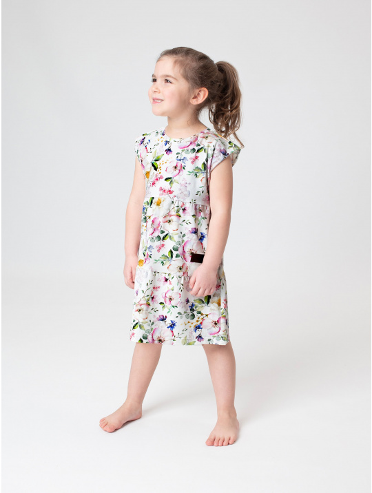 IceDress Drexiss dětské letní šaty SOFIE FLOWERS