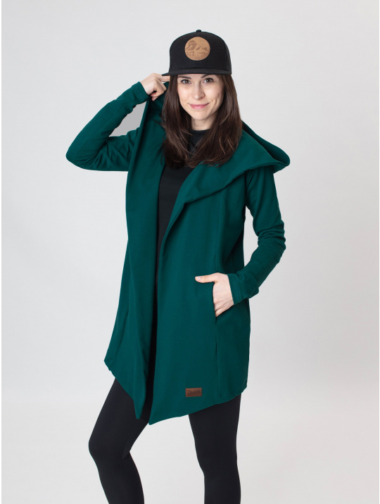 IceDress Drexiss kardigan CAPPO CAP DARK GREEN