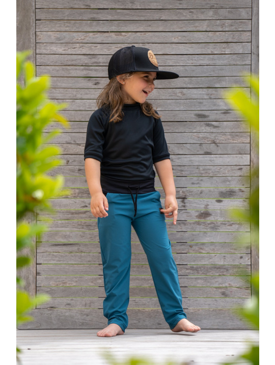 IceDress Drexiss dětské outdoor kalhoty PETROL