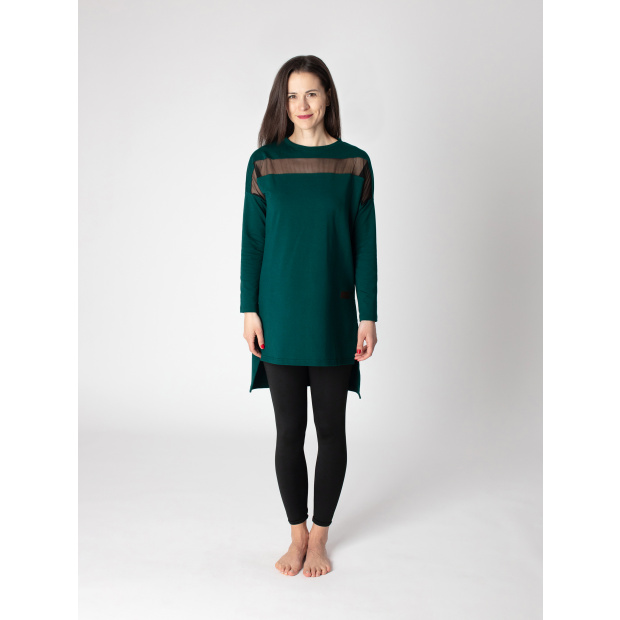  IceDress Drexiss dámská TUNIKA MESH DARK GREEN