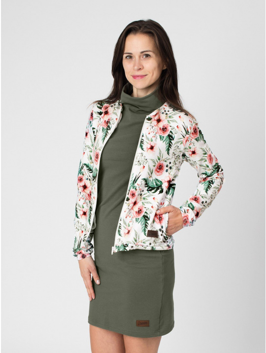 IceDress Drexiss BOMBER - FLOWERS V