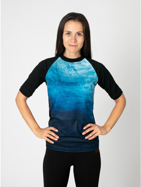 IceDress Drexiss FULL OCEAN COOLMAX krátký rukáv