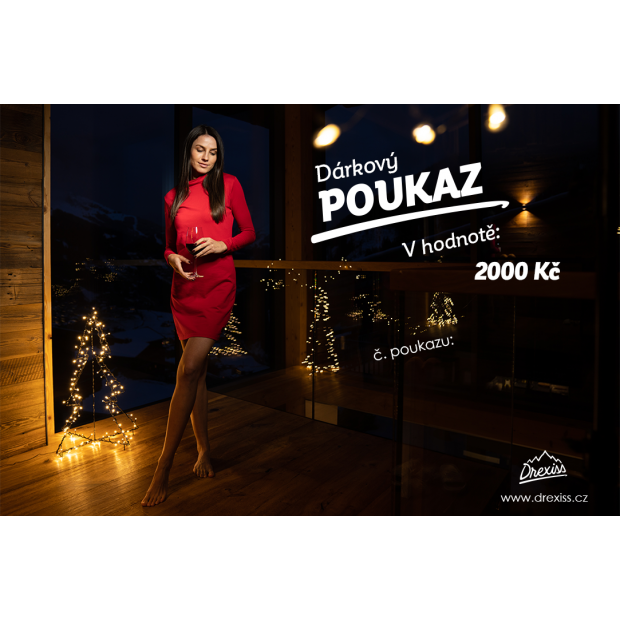  IceDress Dárkový poukaz XMAS - 2000,-Kč