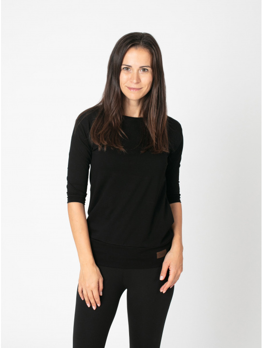 IceDress Drexiss dámské tričko BASIC SPRING BLACK