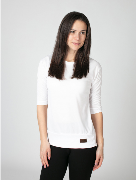 IceDress Drexiss dámské funkční CoolMax tričko BASIC SPRING WHITE