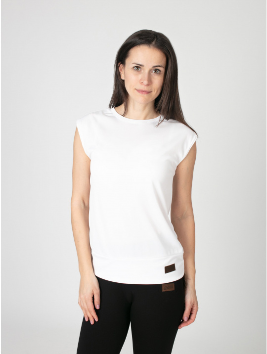IceDress Drexiss dámské funkční CoolMax tričko BASIC WHITE