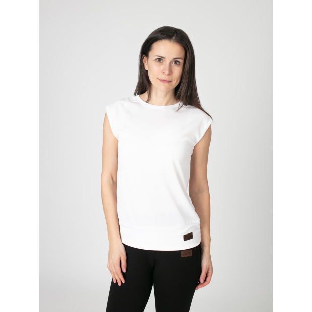  IceDress Drexiss dámské funkční CoolMax tričko BASIC WHITE