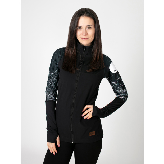  IceDress Drexiss outdoorová mikina MOVE - DIAMOND BEACH BLACK