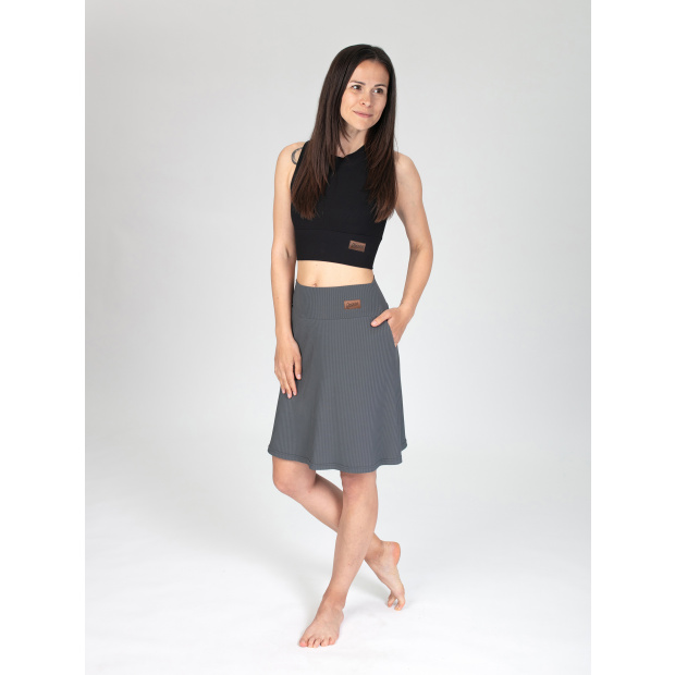  IceDress Drexiss sukně CALLA SHORT ANTRACIT
