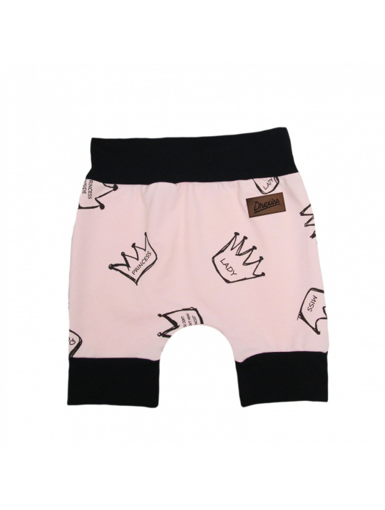 IceDress Drexiss kraťasy baggy QUEEN SWEET PINK