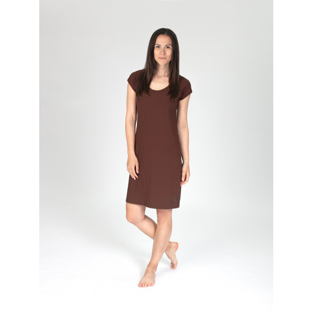  IceDress Drexiss dámské šaty MONIC COFFEE