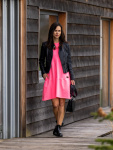  IceDress Drexiss dámské letní šaty SOFIE NEON PINK