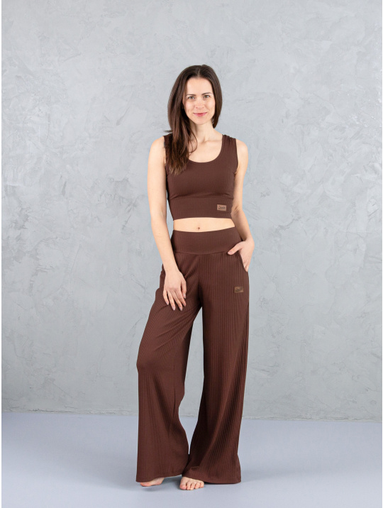IceDress Drexiss kalhoty SOUL MAXI COFFEE