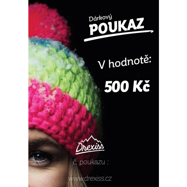  IceDress Dárkový poukaz KULICH - 500 Kč