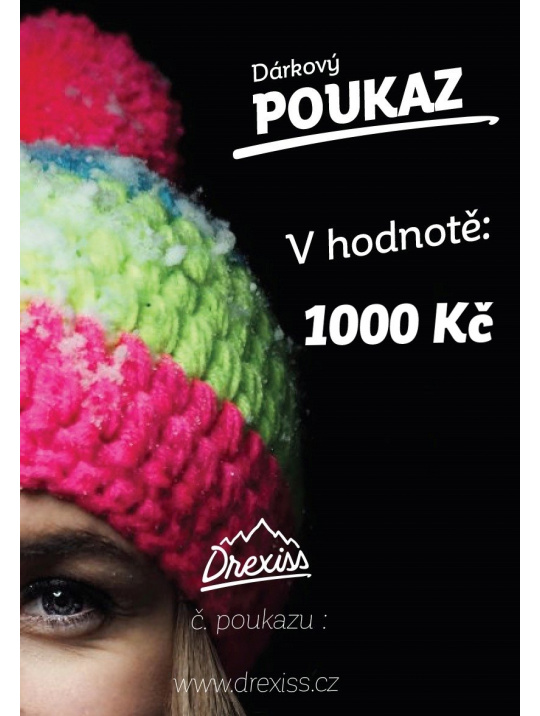 IceDress Dárkový poukaz KULICH - 1000,-Kč