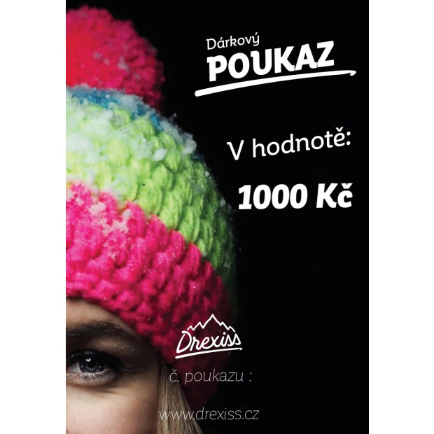  IceDress Dárkový poukaz KULICH - 1000,-Kč